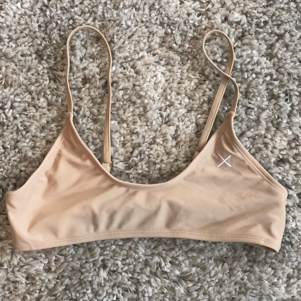 BoutineLA swim top in nude